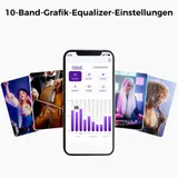 ULTIMEA 5.1.2 Surround Soundbar für TV mit Subwoofer, Dolby Atmos App Steuerung – Bild 12