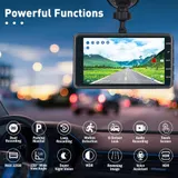HD 1080P Dashcam Auto Vorne Hinten und Innen Autokamera Videorecorder G-Sensor – Bild 4