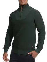Indicode Herren Strickpullover INYassip-Pullover Herrenpulli Stehkragen Cardigan – Bild 3
