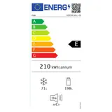 PKM Kühl Gefrierkombination Inox Look Kühlschrank 180cm LED 269 Liter Kombi NEU – Bild 9