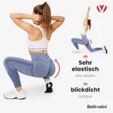 Bellivalini  Push Up Leggings Damen High Waist Sport Gym Fitness Hose Yoga  – Bild 4