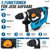 Bohrhammer Meißelhammer Schlagbohrer Schlagbohrmaschine SDS+ 1800W BITUXX – Bild 4