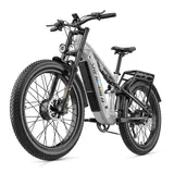 Gebraucht 2000W E-Mountainbike Elektrofahrrad Dual Motor E-bike 48V25Ah Ölbremse – Bild 2
