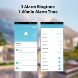 Solarbetriebener WLAN-Außenalarm Mit Bluetooth 5.0 IPX5 Wasserdicht Echtz P1G1 – Bild 2