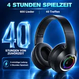 Bluetooth Kopfhörer Over Ear Kabellos HiFi Stereo Wireless Headset Headphone DHL – Bild 9