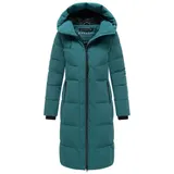 Navahoo Damen Winter Steppmantel Winterjacke gesteppt warm gefüttert Kapuze N094 – Bild 5