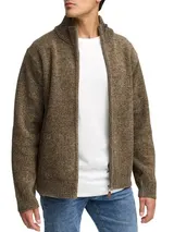 Indicode Herren Strickjacke INFilion-Cardigan Strick Reißverschluss Stehkragen – Bild 2