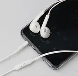 In-Ear Kabel Kopfhörer mit 3,5mm Micro-Klinke Stecker Anschluss -85cm lang - NEU – Bild 3