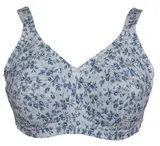 NEU Übergröße Damen BH Büstenhalter ohne Bügel blau o rot Gr.115,120 Cup B, F, G – Bild 4