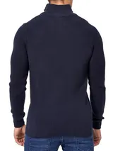 Indicode Herren Strickpullover Mayer-Grobstrick Pullover Pulli Reißverschluss – Bild 3