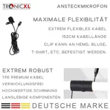 USB-C Ansteckmikrofon Mikrofon Ansteck Lavalier Microphone Kamera Smartphone – Bild 14