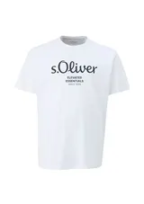 S.OLIVER Herren T-Shirt Übergrößen XXL 3XL 4XL 5XL Rundhals 100% Baumwolle Logo  – Bild 1