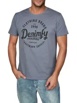 DENIMFY Tshirt Herren Baumwolle Regular Fit DFNuri 4er Pack Set Rundhals Kurzarm – Bild 2