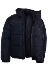 ellesse Steppjacke Winterjacke Outdoorjacke Herren Rene Puffer Padded Schwarz – Bild 3
