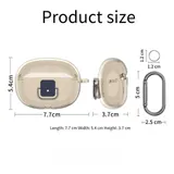 Für SHOKZ Open Dots ONE transparent für Schutzhülle 7,7 x 5,4 x 3,7 cm – Bild 2
