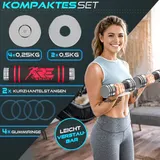RE:SPORT® 2er Hanteln Set Stahl Hantel Kurzhantel Fitness Kurzhanteln Hantelset – Bild 4
