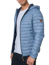 Indicode Herren Übergangsjacke Bowers-Steppjacke Winterjacke Kapuze Jacke Männer – Bild 2