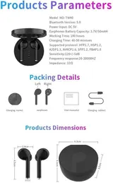 Bluetooth 5.0 True Wireless Headset HD Stereo Schweißfeste Ohrhörer & Ladecase – Bild 4