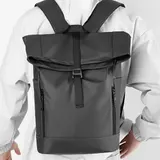 Rolltop Rucksack Wasserdicht Freizeitrucksack Schulrucksack Cityrucksack – Bild 12