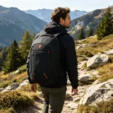 Herren Rucksack Wasserdicht Sport / Arbeit Freizeit Schulrucksack Tasche Herren – Bild 12