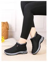 Herren Damen Warm Gefüttert Stiefel Stiefeletten Schuhe Schneeschuhe Winterboots – Bild 6