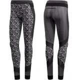 Adidas Stella McCartney Damen Sport Shirt Leggings Hose "Set" Gym Blumen schwarz – Bild 2