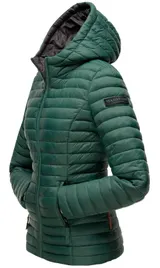 Marikoo Damen Stepp Jacke Steppjacke mit Kapuze gesteppt Übergangsjacke B857 NEU – Bild 6