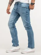 Herren Jeans Stretch Hose Lorenzo Loren Herrenjeans Regular Fit M83 NEU W29-W44 – Bild 3