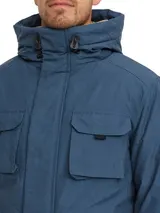 Indicode Herren Parka INKristof-Herrenmantel Winterparka Mantel Kapuze Parka – Bild 5