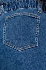 Damen Strech Jeans Mom blue denim High Waist Saum Umschlag Gr. 36 - 52 neu 72346 – Bild 10
