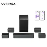 ULTIMEA 7.1 Soundbar mit Wireless Subwoofer Virtuelle Surround Sound System 410W – Bild 1