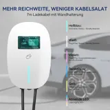 EV Ladegerät 11KW Wallbox 7m Ladekabel Typ 2 Heim Ladestation 6-16A APP 400V – Bild 5