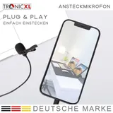 USB-C Ansteckmikrofon Mikrofon Ansteck Lavalier Microphone Kamera Smartphone – Bild 11