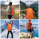 50L Rucksack Wasserdicht Wanderrucksack Reise Sport Trekkingrucksack Regenhülle – Bild 3