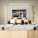 ULTIMEA Aura A40 7.1 Soundbar für TV mit Subwoofer & Surround Lautsprechern 330W – Bild 2