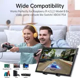 HAMTYSAN 10.1 Zoll Monitor HDMI LCD Display 1024x600 Raspberry Pi – Bild 5