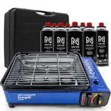 Gasgrill Camping Grill BBQ Gas Evergrill Minigrill Tischgrill Picknick 8 x MSF-1 – Bild 1