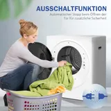 HOMCOM Mini Wäschetrockner 4 kg mit 4 Programme bis zu 65℃ 850W für Kleidung – Bild 7