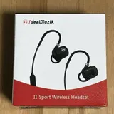 SPORT WIRELESS BLUETOOTH OHRHÖRER HEADSET KOPFHÖRER EARBUDS MIT MIKROFON, SCHWARZ. NEU – Bild 2