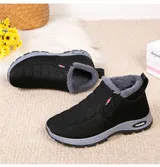 Herren Damen Warm Gefüttert Stiefel Stiefeletten Schuhe Schneeschuhe Winterboots – Bild 9