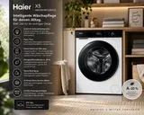Haier Waschmaschine 10 kg 1400 U/min EEK A WiFi Dampf AquaStop HW100-BP14357UDE – Bild 3