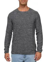 Indicode Herren Strickpullover Loakim-Herrenpullover meliert Männer Strick Pulli – Bild 2