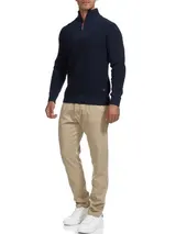 Indicode Herren Strickpullover INYassip-Pullover Herrenpulli Stehkragen Cardigan – Bild 6