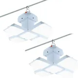 2x Schwaiger Outdoor LED Solar Laterne Akku Lampe Leuchte Camping Schirm Zelt – Bild 2