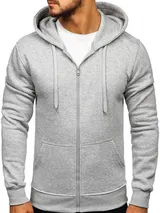 Sweatshirt Kapuzenpullover Sweatjacke Pullover Hoodie Basic Herren BOLF Sport – Bild 1