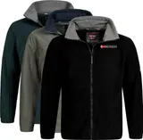 Geographical Norway Herren Herbst Winter  Übergangs warme Fleece Jacke Polar – Bild 7