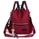 2 in 1 Rucksack Tasche Damen Schultertasche Umhängetasche Handtaschen Backpack – Bild 10
