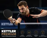 KETTLER Premium Tischtennisschläger mit Reinigungs-Set Ping Pong Schläger – Bild 5