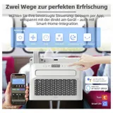 Be Cool Split-Klimagerät Klimaanlage 5000 BTU 1465W Wifi 12m² Weiß - Wie Neu – Bild 7