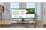 LG 34WR50QK‑B 34" UltraWide Curved QHD Monitor mit 3440x1440, 100Hz & HDR10 – Bild 11